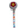 Big/Lil Sister Pacifier Clip with Matching Ribbon