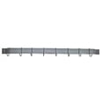 thumbnail image 2 of Rogar 1210 30 Inch Bar Rack - Black with 8 Black Regular Hooks, 2 of 3