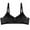 Black, variant on Utoimkio Push Up Bras for Women No Underwire Full Coverage T Shirt Bras for Women Comfortable Breathable Everyday Bras