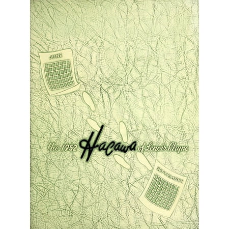(Custom Reprint) Yearbook: 1952 Lenoir Rhyne College - Hacawa Yearbook (Hickory NC)