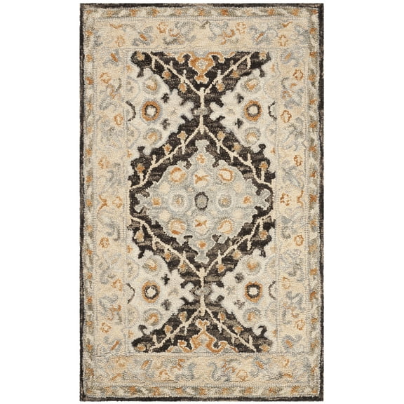 SAFAVIEH Aspen Joaquin Oriental Area Rug, Beige/Brown, 2' x 3'