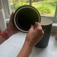 thumbnail image 4 of Fox Run Ceramic Compost Bin, Black, 7" x 10.7", 4 of 6
