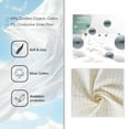 thumbnail image 2 of GRUENERDE Grounding Bed Sheets Twin XL for Better Sleep with 15ft Grounding Cord 90% Organic Cotton+ 10% Pure Silver Fiber 39x80in White, 2 of 6