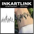 thumbnail image 1 of shiyou-Tattoo Tech, 2 Sheets Medium Semi Permanent Tattoo, Adult Art Design Temporary Tattoos, Lasts 1-2 Weeks, Waterproof, Realistic Look, No Adhesive, No Reflection (Blaze), 1 of 4