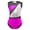 Hot_Pink, variant on MSemis Girls Kids Shiny Metallic Gymnastics Leotard Ballet Dance Costumes
