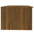 thumbnail image 2 of vidaXL Coffee Table Brown Oak 102x50x36 cm Engineered Wood, 2 of 5