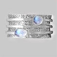 thumbnail image 2 of QQTDFG Elegant 925 Silver Moonstone Rings Women Wedding Bridal Jewelry Gift Size 6-13-Silver-8, 2 of 6