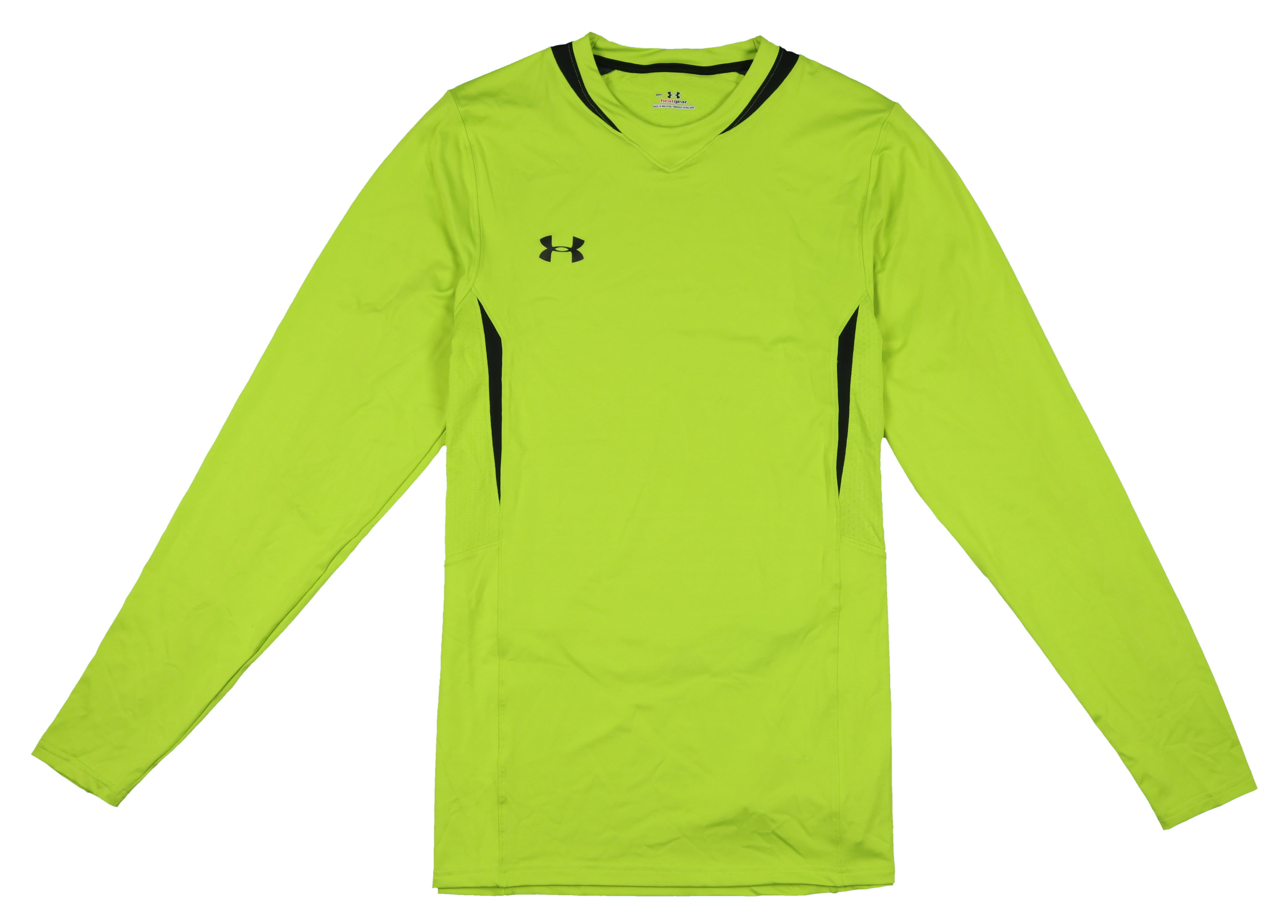 lime green under armour long sleeve