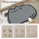 thumbnail image 5 of Alfombrilla antideslizante para baño con dibujos de gatos, puerta de baño para el hogar, alfombrilla absorbente para pies, alfombrilla para barro de diatomeas fácil de secar, 5 of 5