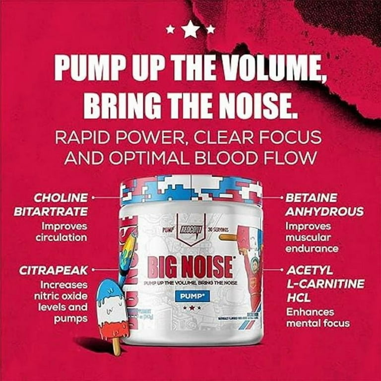 l carnitina 1000 mg para que sirve Big Noise Non-Stimulant Pre-Workout for Muscle Growth - Rocket Bomb, 30  Servings (8.57 oz.)