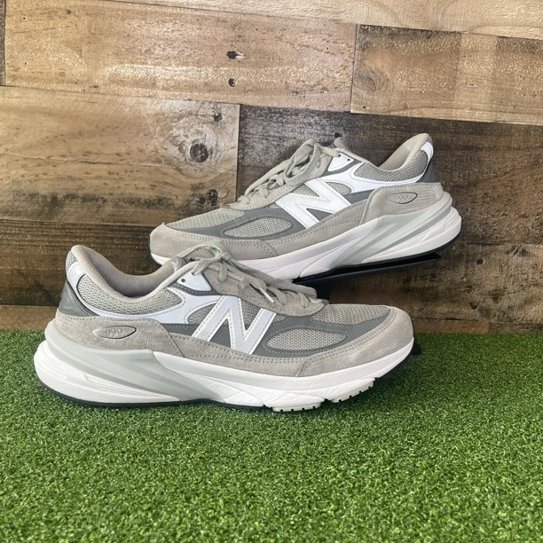 Men’s New Balance 990 v6 Gray M990GL6 Made in USA Castlerock Mens Size 12.5
