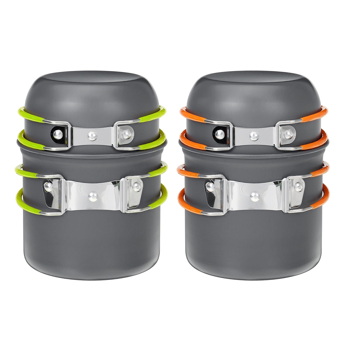 800ml(28oz) 12 Person Camping Hiking Cookware Mess Kit Backpacking