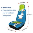 thumbnail image 4 of Vsdgher Goose Holding an Umbrella Automotive Seat Covers for Cars Trucks and SUVs – Car Seat Covers for Truck Seat Protectors Set of 2, 4 of 7