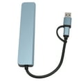 thumbnail image 1 of 8 in 1 USB C Hub, Fast Data Transfer USB 3.0 High Speed Multi Port Adapter USB Type C  for Phone, 1 of 7