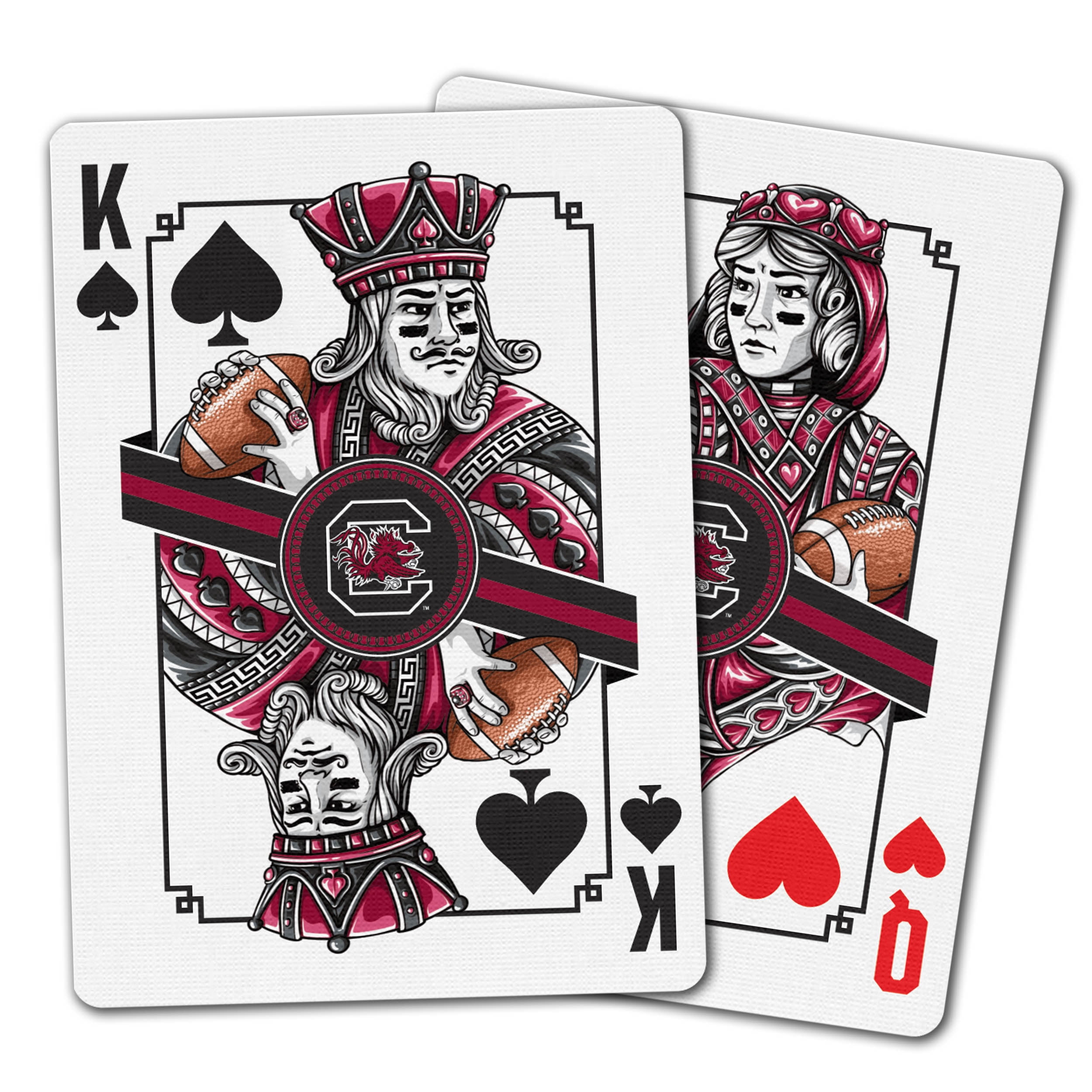 YouTheFan NCAA South Carolina Gamecocks Classic Series Playing Cards