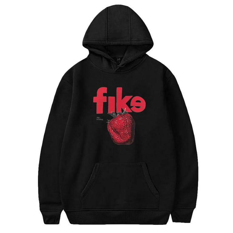 Dominic Fike Merch Strawberry Sweatshirt – Unisex Long Sleeve Hoodless Crewneck, Casual Pullover