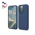thumbnail image 3 of Entronix Silicone Soft Case Designed for iPhone 15 Pro Max Shockproof Durable Slim Fit, Navy, 3 of 6