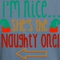 thumbnail image 3 of CafePress - Im Nice She's Naughty Elf Ha T Shirt - Mens Comfort Colors Shirt, 3 of 5