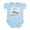 Sky Blue, variant on CafePress - Pontoon Boating Boat Infant Creeper Body Suit - Baby Light Bodysuit, Size Newborn - 24 Months