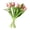 C, variant on 7-Head Tulip Bunch, 12 Inch Long Faux Tulips with Realistic Leaves and Buds, Ideal for Spring, Easter, Mother's Day, Wedding, and Party Decorations