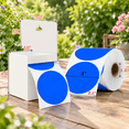 20003 Inch Round Color-code Circle Dot Sticker Labels Blue - Walmart.com