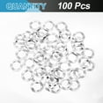 thumbnail image 3 of Wave Spring Washer, 100Pcs 0.51"x0.31"x0.01" (ODxIDxT) - 304 Stainless Steel Spring Washer, Wave Washers for Screw Bolt for Home Decoration, Outdoor Construction (Silver), 3 of 6