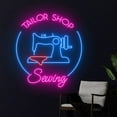 thumbnail image 3 of Handmadetneonsign Tailor Shop Sewing Led Sign, Tailor Neon Sign, Clothes Led Light, Clothing Neon, 3 of 5