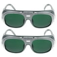 2pcs Safety Welding Glasses Polished Eyes Goggles Welding Eye Protector