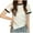 White1, variant on yillto Girls Summer Shirts Casual Loose Short Sleeve Crew Neck Tee Trendy Plain Basic Tshirts Outfits