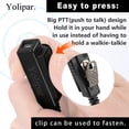 thumbnail image 3 of Kit de vigilancia Yolipar Baofeng UV-5R, auricular para walkie talkie, 3 of 7