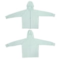 thumbnail image 4 of Sudadera con capucha protectora solar para mujer, chaqueta transpirable de manga larga con protección UV para verano al aire libre (verde), XL/2XL, 4 of 15