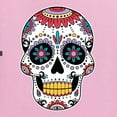 thumbnail image 5 of Wild Bobby, Day Of The Dead Sugar Skull Pop Culture Unisex Crewneck Graphic Sweatshirt, Light Pink, Medium, 5 of 5