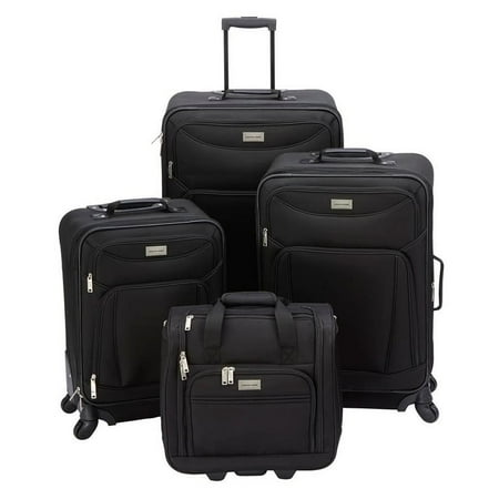 Geoffrey Beene 4 Pc Hempstead Collection Luggage Set