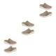 thumbnail image 1 of Qarigey 1 par de chanclas portátiles de estilo informal para mujer, zapatillas de tacón plano para fiesta para niñas, calzado con suela de Type1 NO1, 1 of 6