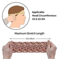 thumbnail image 2 of Skull record lips Sports Headband for Women Men, Running Headband Sweat Bands for Cycling, Yoga, Spa, Athleti, Workout - Moisture Wicking Hairband, 2 of 5