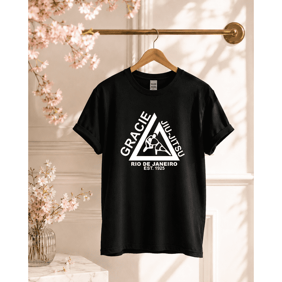 Classic Gracie Brazilian Jiu Jitsu Mma Tee for Unisex S-5XL