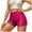 Red, variant on vigerkar Sequin Shorts for Women High Waist Party Night Out Concert Outfit Sparkly Mini Shorts (Pink, M)