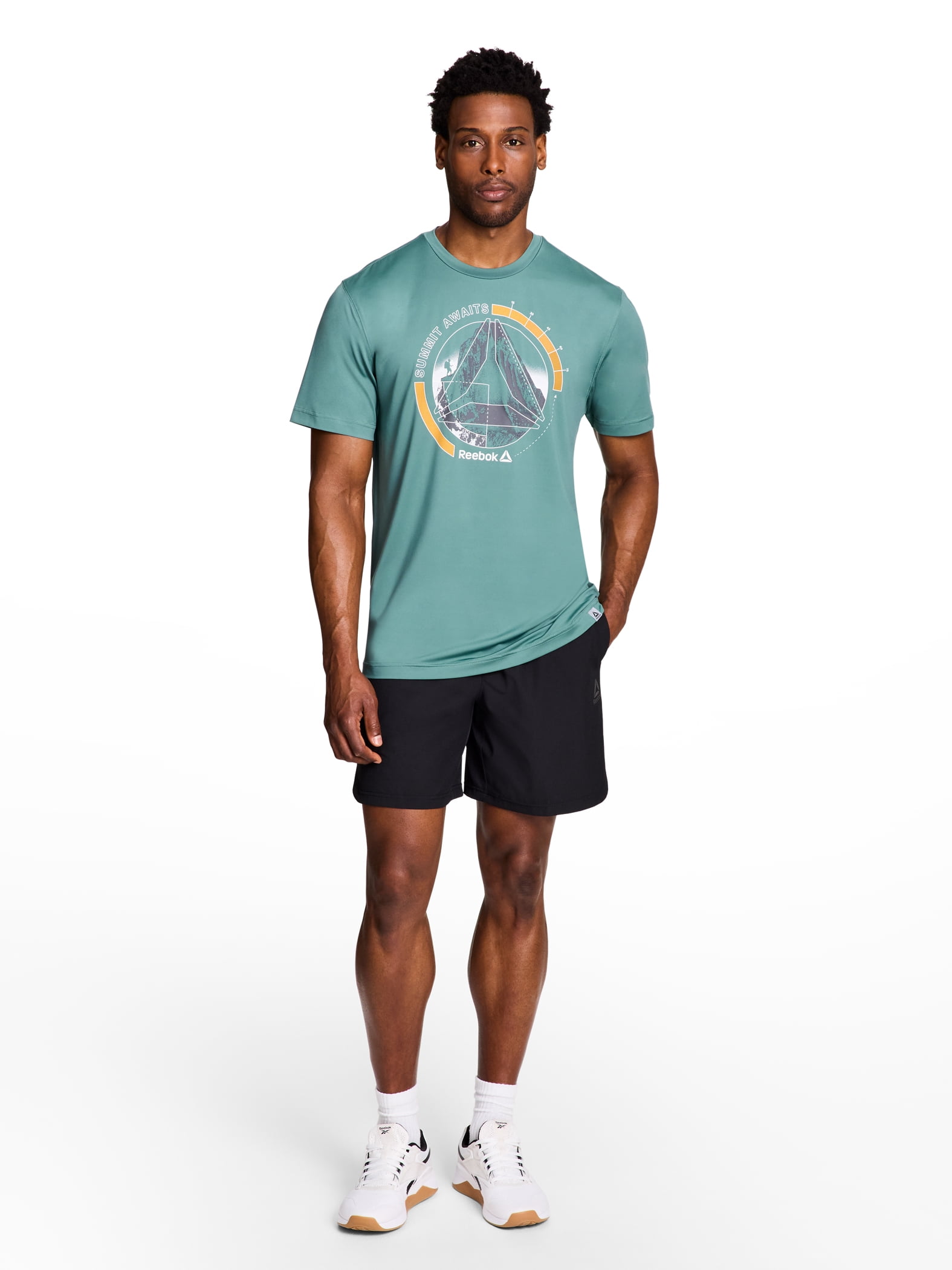 Reebok Men's and Big Men's Summit Graphic T-Shirt, Sizes XS-5XL