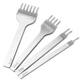 thumbnail image 3 of Oubit Leather Stitching Punch,4Pcs Leather Prong Punch Leather Prong Punch Leather Chisel Precision Engineered, 3 of 9