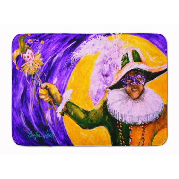 Mardi Gras Hey Mister Machine Washable Memory Foam Mat