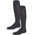 thumbnail image 2 of MeMoi  2 Pair Pack Essentials Cotton Tights - Girls - Female, 2, Navy, 2 of 4