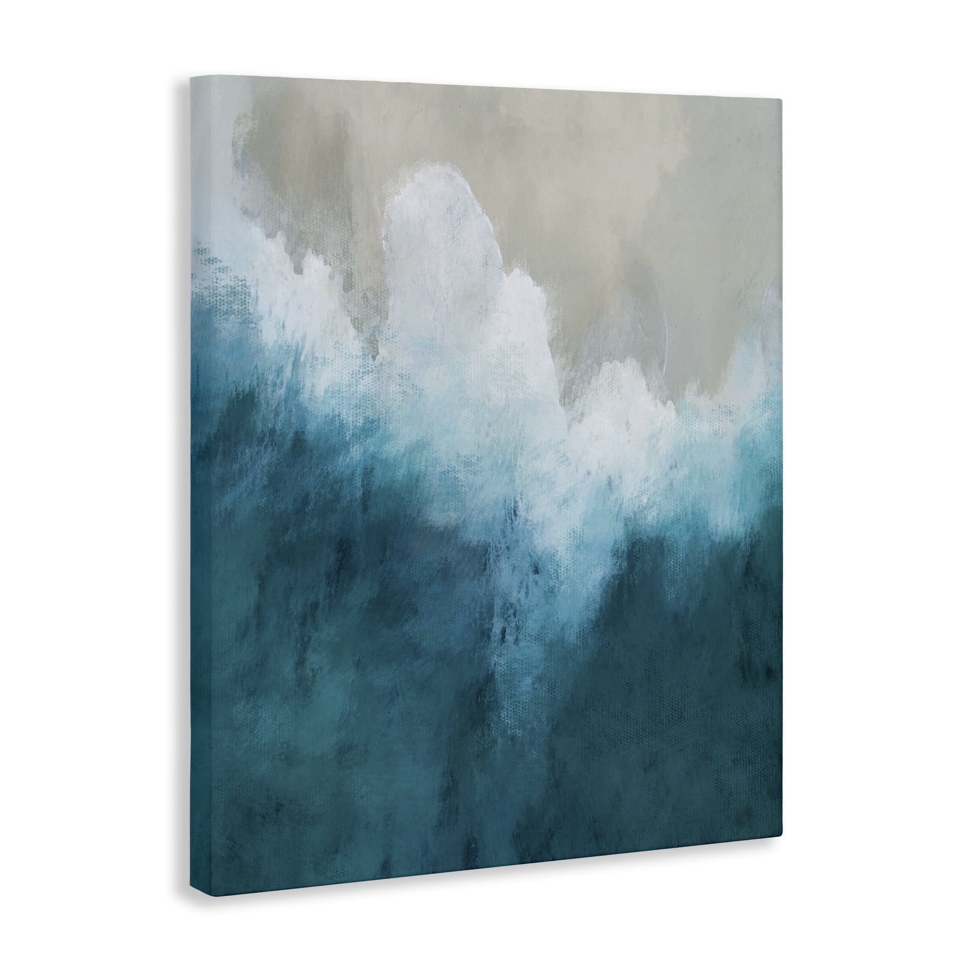 Stupell Industries Aerial Tide Abstraction Canvas Wall Art, design by Denise Brown