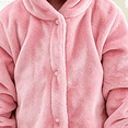 thumbnail image 4 of Toddler Unisex Onesie Hooded Animal Halloween Outfit Soft Bear Button up Jumpsuit Infant Baby Fall Winter Outfits Clothes, 4 of 4