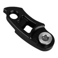 thumbnail image 3 of Bike Rear Derailleur Hanger, Aluminum Alloy Bike Extension Frame Gear Tail Hook Extender with Screw for Mountain Flywheel 0T 42T 46T 50T Highway Flywheel, 3 of 7