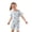 Blue, variant on WRKEKC Boys and Girls Summer Outfits Thin Breathable Short Sleeve T Shirt and Shorts Pajama Set for 6 Months-10 Years