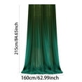 thumbnail image 4 of Sheer Tulle Backdrop Curtain Wedding Baby Shower Backdrop Bridal Shower Birthday Party Photo Background Home Decor Event Decorations Celebration Photography Fabric Display, 75x270cm, 4 of 8