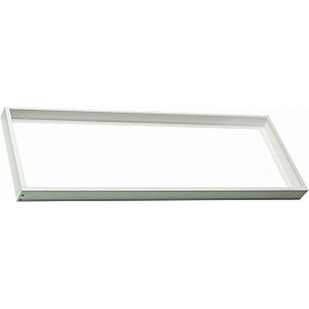 NUVO Lighting 1ft x 4ft White LED Flat Panel Frame Kit - Walmart.com