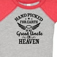 thumbnail image 4 of Inktastic Handpicked for Earth by My Great Uncle in Heaven Boys or Girls Baby Bodysuit, 4 of 5