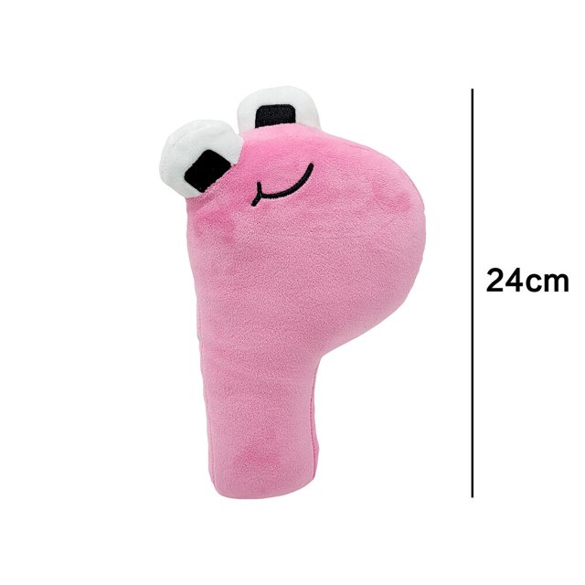Juguetes de peluche con letras en inglés para niños, muñeco de peluche con 26 letras del alfabeto, regalo educativo, novedad Fivean Peluches