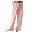 thumbnail image 1 of Women's New Open Straight Leg Casual Sports Pants, 1 of 6